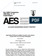 Presented at The 100th Convention 1996 May 11-14 Copenhagen: An Audio Engineering Society Preprint