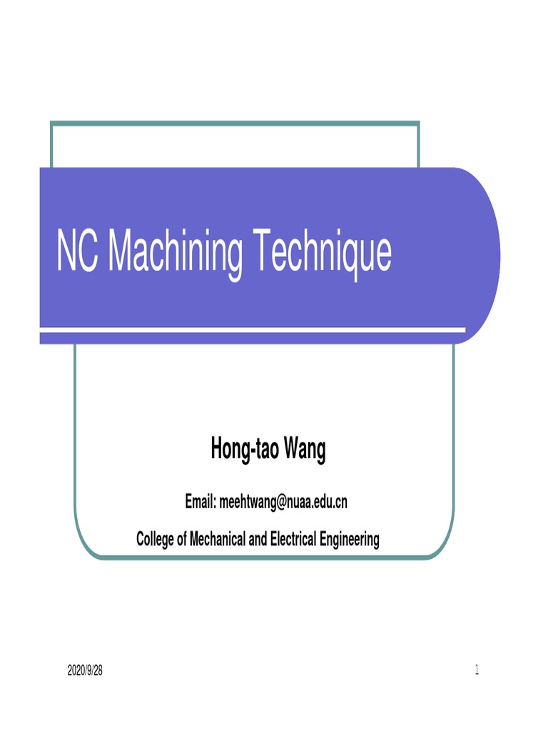 CNC Machining Techniques Overview | PDF | Machining | Machine Tool
