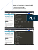 Container Orchestration and Infrastructure Automation Lab