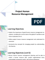 Project Human Resource Management
