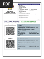 Maklumat Vaksinasi: Vaccination Details