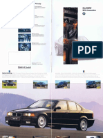 1994 BMW E36 m3 Catalog Brochure