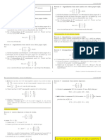 MA202 Fiche3 Reduction - Trigonalisation