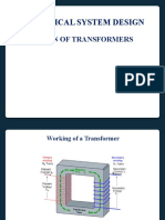 ELECTRICAL SYSTEM DESIGN - TRANSFORMER CONSTRUCTION AND TYPES