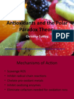 Christina - Antioxidants and The Polar Paradox Theory