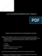 Las Funciones Modernas Del Trabajo