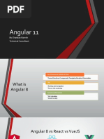 Angular 11: by Chandan Naresh Technical Consultant