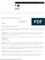 Regimento da Pós-Graduação - Escola Paulista da Magistratura
