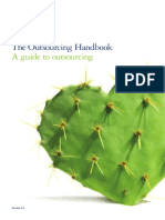The Outsourcing Handbook a Guide to Outsourcing