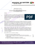 Resolución #62 2017 Se Aprueba El Contrato Comodato Entre El G.A.M.M y El Sedem