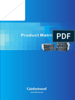 Product Matrix: 2010 Infortrend Technology, Inc. All Rights Reserved