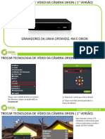 Trocar Tecnologia de Video Da Camera Orion-1 Versao