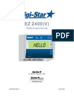 Digistar EZ 2400(V) - User manual (92233 Du)