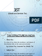 (Goods and Services Tax) : Biggest Tax Reform Since Independence .