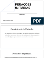 Operações Unitárias - Seminário I