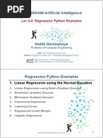 ANN-Regression-Python Examples