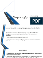 Ch43 Summarizing Data by Histograms and Pareto Charts Was Ch41 PDF