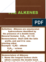 3 The Alkenes