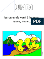 Comptine "Les Canards Vont À La Mare"