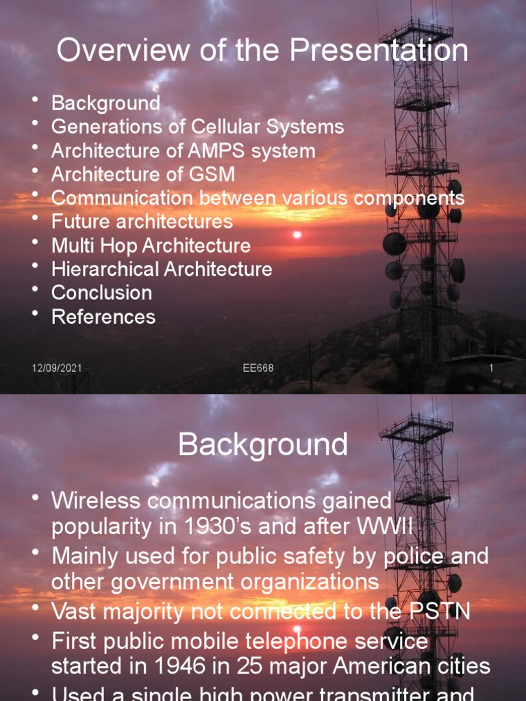 Architecture Cellular | PDF | Cellular Network | Telecommunications