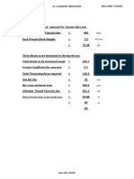 Bars Tension Sheet