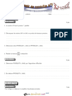 Devoir de Contrôle N°1 - Math - 1ère AS (2015-2016) MR Saidani Moez