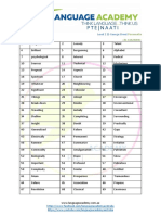 LA Listening Blanks Spellings List May Edition - 1590419948