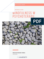 Mindfulness W Psychoterapii. Materiały Do Webinaru Kuby Babij. Gabinet Online IIPG. Grudzień 2020
