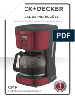 Manual Black+Decker Cafeteira Progamavel CMP