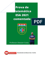 Matemática com Diesson Costa - Questões resolvidas