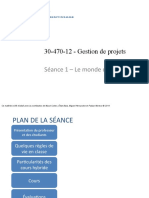 Project management Séance 1