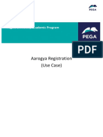 103 - Aarogya Registration For Hospital and DayCare - UseCase