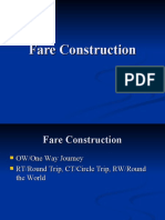 Fare Construction