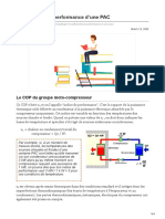 Energieplus-Lesite - Be-Coefficients de Performance Dune PAC