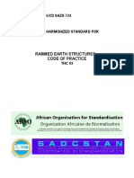 African Rammed Earth Harmonised Standard En