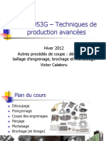 IND 6953G H2012 Cours 3 Autres Procedes de Fabrication Par Coupe