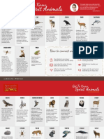 Spirit Animal Pocket Guide 85x11in