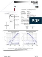 Eveready 4R25: Product Datasheet