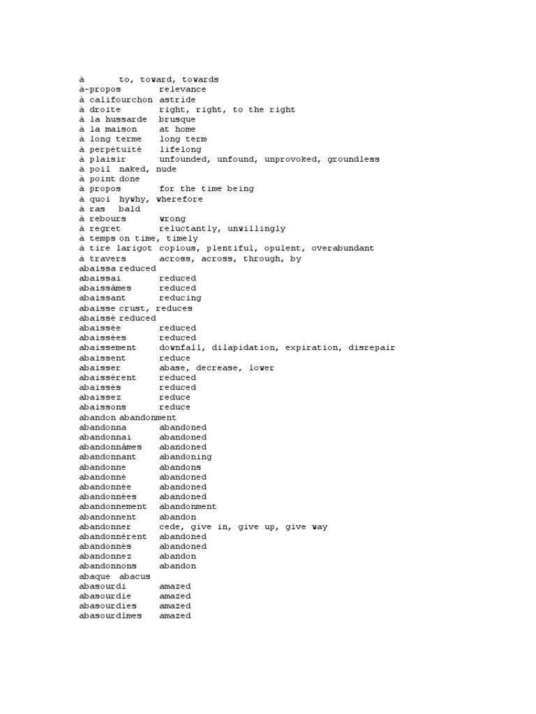 French-English Dict image