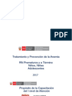 Anemia Niños y Adolescentes