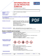 Ficha de Informações de Segurança de Produtos Químicos: Seção 1. Identificação