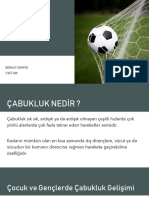 Futbolda Çabukluk Berkant Serpi̇n