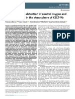 High-Resolution Detection of Neutral Oxygen and non-LTE Effects in The Atmosphere of KELT-9b