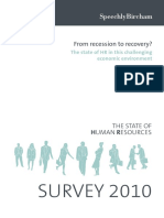 The State of HR Survey Report 2010