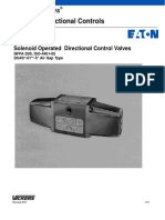 Directional Controls: Solenoid Operated Directional Control Valves