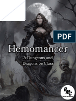 Hemomancer D&D 5e Homebrew Class