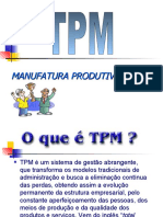 TPM e Manufatura Produtiva Total