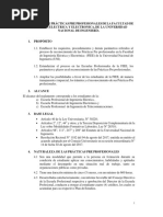 REGLAMENTO DE PRÁCTICAS PRE PROFESIONALES DE LA FIEE (1)