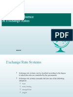 Government Influence On Exchange Rates