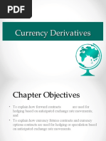 Currency Derivatives Currency Derivatives